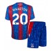 Crystal Palace Adam Wharton #20 Dětské Oblečení Domácí Dres 2024-25 Krátkým Rukávem (+ trenýrky)